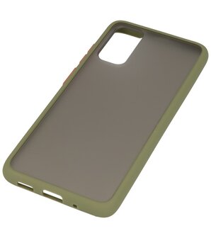 Kleurcombinatie Hard Case voor Samsung Galaxy S20 Groen