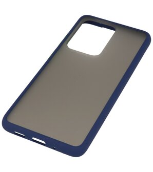 Kleurcombinatie Hard Case voor Samsung Galaxy S20 Ultra Blauw