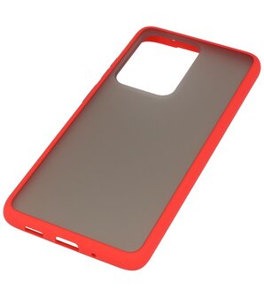 Kleurcombinatie Hard Case voor Samsung Galaxy S20 Ultra Rood