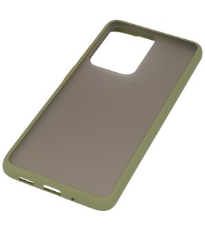 Kleurcombinatie Hard Case voor Samsung Galaxy S20 Ultra Groen