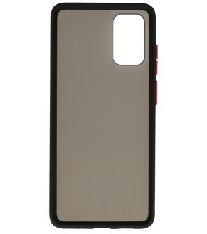 Kleurcombinatie Hard Case voor Samsung Galaxy S20 Plus Zwart