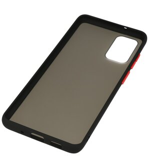 Kleurcombinatie Hard Case voor Samsung Galaxy S20 Plus Zwart