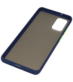 Kleurcombinatie Hard Case voor Samsung Galaxy S20 Plus Blauw