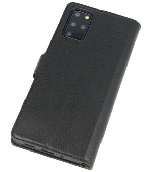 Luxe Portemonnee Hoesje voor Samsung Galaxy S20 Plus Zwart