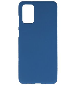 Color Telefoonhoesje voor Samsung Galaxy S20 Plus Navy