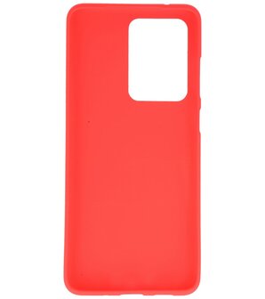 Color Telefoonhoesje voor Samsung Galaxy S20 Ultra Rood