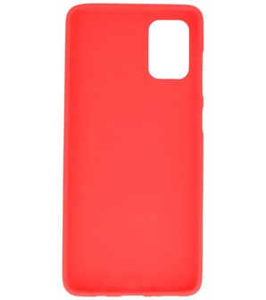 Color Telefoonhoesje voor Samsung Galaxy A71 Rood