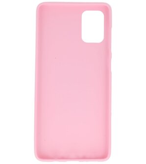 Color Telefoonhoesje voor Samsung Galaxy A71 Roze
