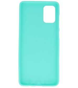 Color Telefoonhoesje voor Samsung Galaxy A71 Turquoise