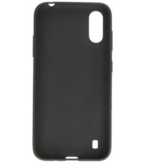 Color Telefoonhoesje voor Samsung Galaxy A01 Zwart