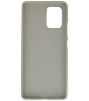 Color Telefoonhoesje voor Samsung Galaxy S10 Lite Grijs