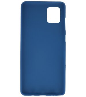 Color Telefoonhoesje voor Samsung Galaxy Note 10 Lite Navy