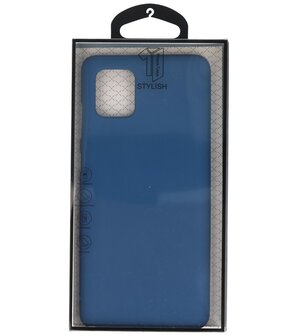 Color Telefoonhoesje voor Samsung Galaxy Note 10 Lite Navy