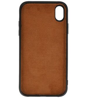 Bestcases Luipaard Leer Back Cover Telefoonhoesje iPhone XR