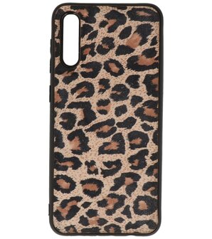 Bestcases Luipaard Leer Back Cover Telefoonhoesje Samsung Galaxy A50