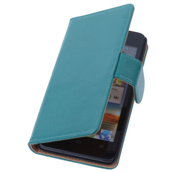 PU Leder Groen Hoesje Huawei Ascend Y530 Book/Wallet Case/Cover 