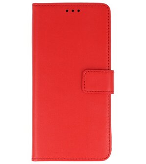 Bestcases Pasjeshouder Telefoonhoesje Samsung Galaxy M31 - Rood