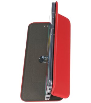 Bestcases Hoesje Slim Folio Telefoonhoesje Samsung Galaxy A71 - Rood
