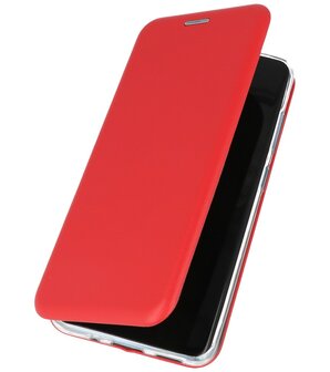Bestcases Hoesje Slim Folio Telefoonhoesje Samsung Galaxy S20 - Rood