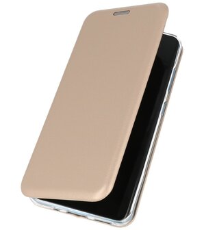 Bestcases Hoesje Slim Folio Telefoonhoesje Samsung Galaxy S20 - Goud