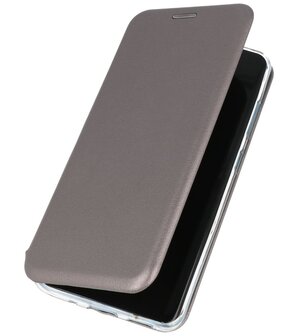 Bestcases Hoesje Slim Folio Telefoonhoesje Samsung Galaxy S20 - Grijs