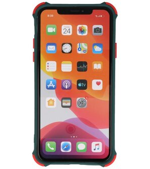 Bestcases Schokbestendig Hardcase Backcover iPhone 11 Pro Max - Donker Groen