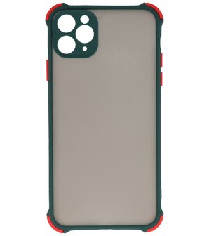 Bestcases Schokbestendig Hardcase Backcover iPhone 11 Pro Max - Donker Groen
