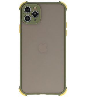 Bestcases Schokbestendig Hardcase Backcover iPhone 11 Pro Max - Groen