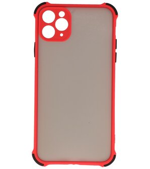 Bestcases Schokbestendig Hardcase Backcover iPhone 11 Pro Max - Rood