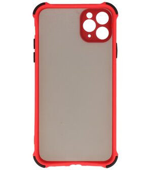 Bestcases Schokbestendig Hardcase Backcover iPhone 11 Pro - Rood