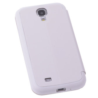 View Cover Wit Samsung Galaxy S4 Stand Case TPU Book-style