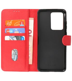 Booktype Wallet Cases voor de Samsung Galaxy S20 Ultra Rood