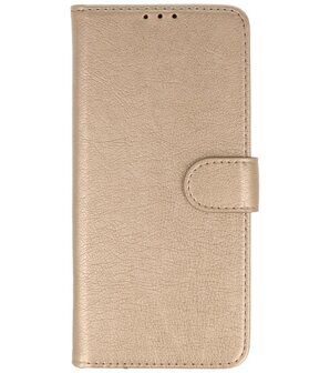 Booktype Wallet Cases voor de Samsung Galaxy S20 Ultra Goud