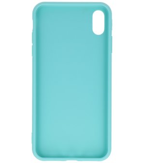 Bestcases 2.0 mm Telefoonhoesje Backcover iPhone Xs Max - Turquoise