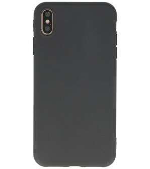 Bestcases 2.0 mm Telefoonhoesje Backcover iPhone Xs Max - Zwart