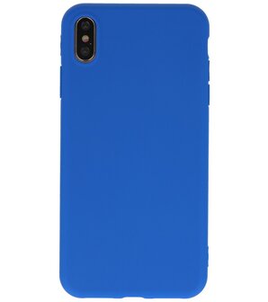 Bestcases 2.0 Telefoonhoesje Backcover iPhone Xs Max - Blauw