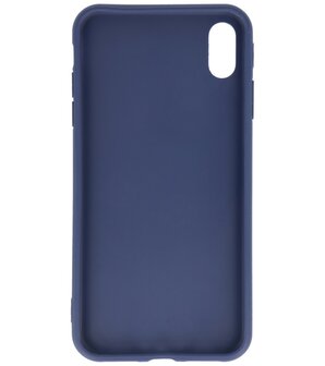 Bestcases 2.0 mm Telefoonhoesje Backcover iPhone Xs Max - Navy