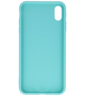 Bestcases 2.0 mm Telefoonhoesje Backcover iPhone X / iPhone XS - Turquoise