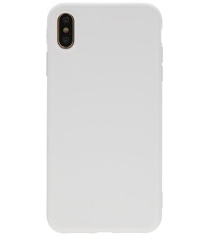 Bestcases 2.0 mm Telefoonhoesje Backcover iPhone X / iPhone XS - Wit