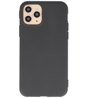 Bestcases 2.0 mm Telefoonhoesje Backcover Hoesje iPhone 11 Pro Max - Zwart