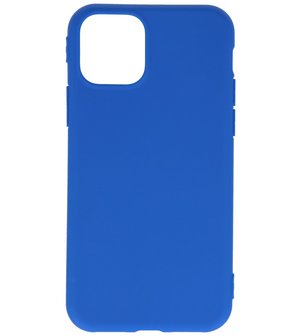 Bestcases 2.0 mm Telefoonhoesje Backcover Hoesje iPhone 11 Pro Max - Blauw