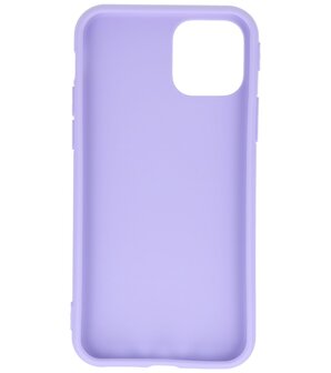 Bestcases 2.0 mm Telefoonhoesje Backcover Hoesje iPhone 11 Pro - Paars