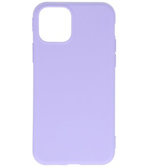 Bestcases 2.0 mm Telefoonhoesje Backcover Hoesje iPhone 11 Pro - Paars