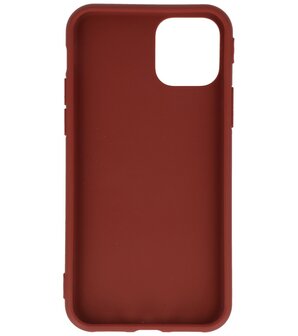 Bestcases 2.0 mm Telefoonhoesje Backcover Hoesje iPhone 11 Pro - Bruin