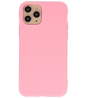 Bestcases 2.0 mm Telefoonhoesje Backcover Hoesje iPhone 11 Pro - Roze