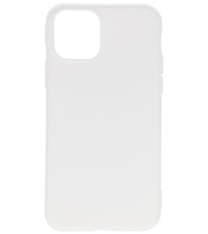 Bestcases 2.0 mm Telefoonhoesje Backcover Hoesje iPhone 11 Pro - Wit