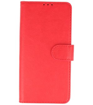 Bestcases Booktype Telefoonhoesje Samsung Galaxy A11 - Rood