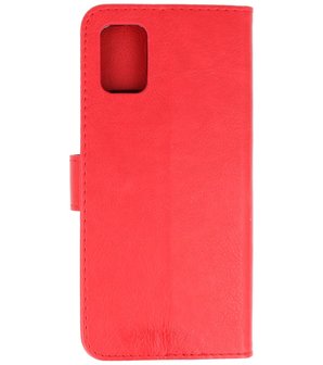 Bestcases Booktype Telefoonhoesje Samsung Galaxy A31 - Rood