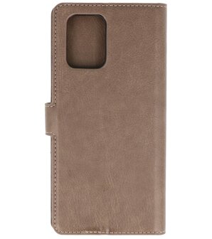 Bestcases Kaarhouder Portemonnee Book Case Samsung Galaxy S10 Lite - Grijs