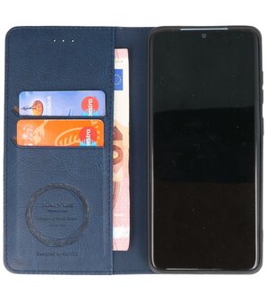 Bestcases Kaarhouder Portemonnee Book Case Samsung Galaxy Note 10 Lite - Navy